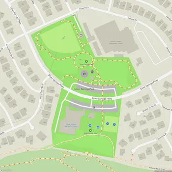 Map of Silver Springs Park