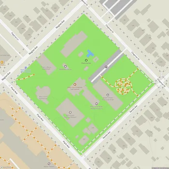 Map of Rosicrucian Park