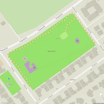 Map of Hobert Park