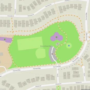 Map of Victoria Groves Park
