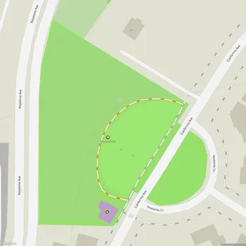 Map of Newlands Park