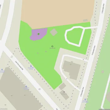 Map of Cerritos Park
