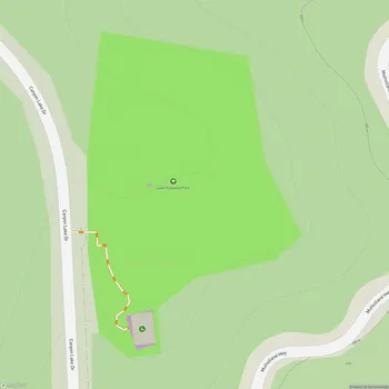 Map of Lake Hollywood Park