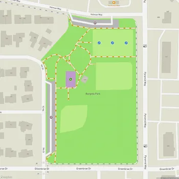 Map of Burgess Park