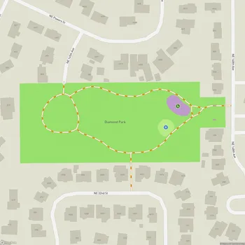 Map of Diamond Park