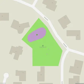 Map of Kenwood Oaks Park
