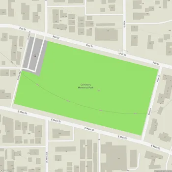 Map of Cemetery Memorial Park