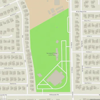 Map of Nicholas E Flores Junior Park