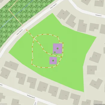 Map of Arbor Oaks Park