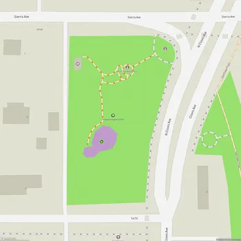 Map of Treasure Ingmire Park