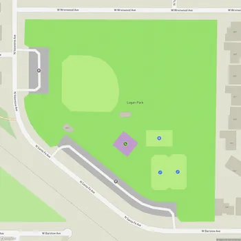 Map of Logan Park