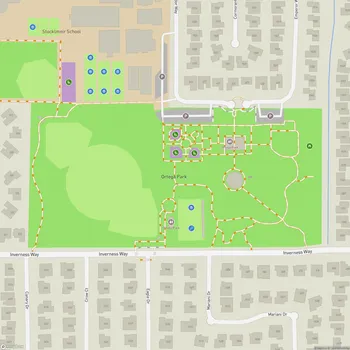 Map of Ortega Park