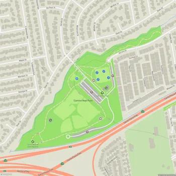 Map of Camino Real Park