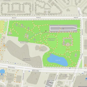 Map of Hancock Park