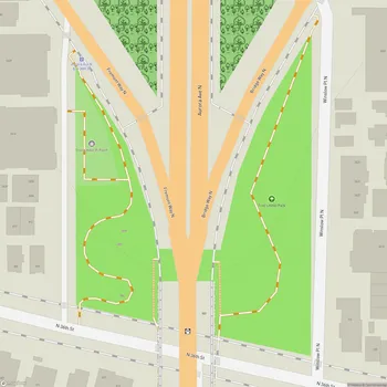 Map of Troll's Knoll Park