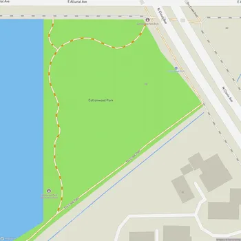 Map of Cottonwood Park