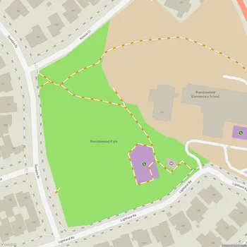 Map of Ramblewood Park