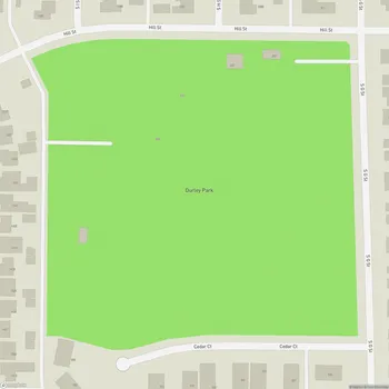 Map of Durley Park