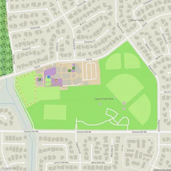 Map of Laurel Creek Park