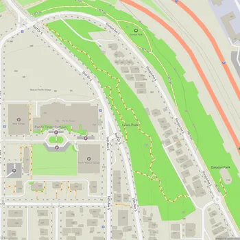 Map of Lewis Park