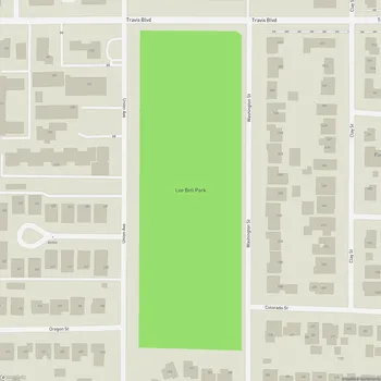 Map of Lee Bell Park