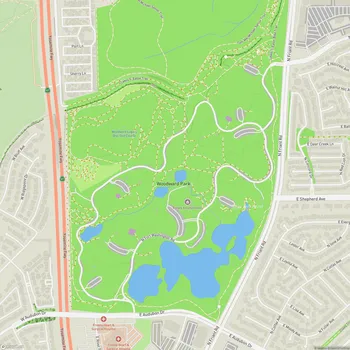 Map of Woodward Park