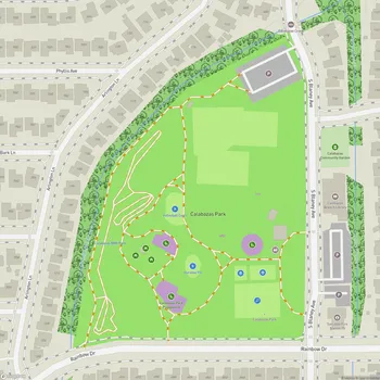 Map of Calabazas Park