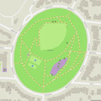 Map of Holly Park