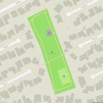 Map of East Hillsdale Park