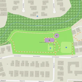 Map of Hawkins Park