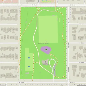 Map of Laurelhurst Playfield