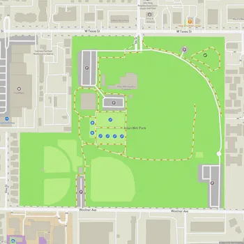 Map of Allan Witt Park