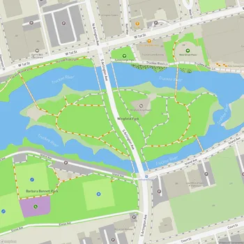 Map of Wingfield Park