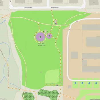 Map of Earl "Bud" Nichols Park