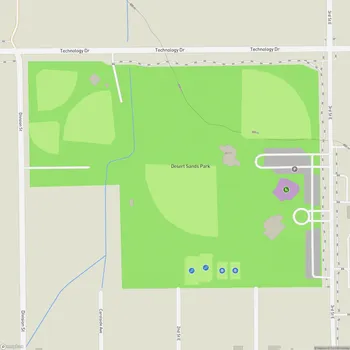 Map of Desert Sands Park