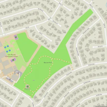 Map of Blacow Park