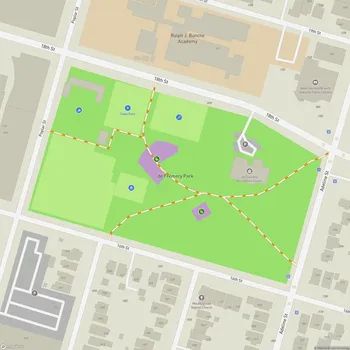 Map of de Fremery Park