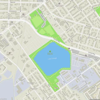 Map of Lake Dalwigk Park