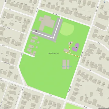 Map of East Portal Park