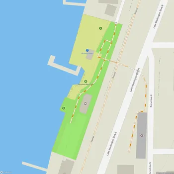 Map of Kennydale Beach Park