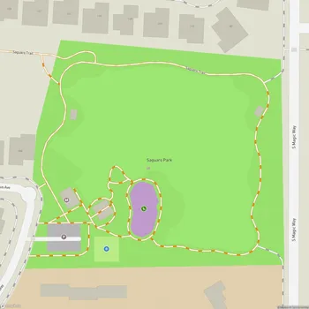 Map of Saguaro Park