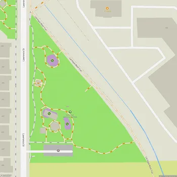 Map of Centennial-Lawrence Trailhead