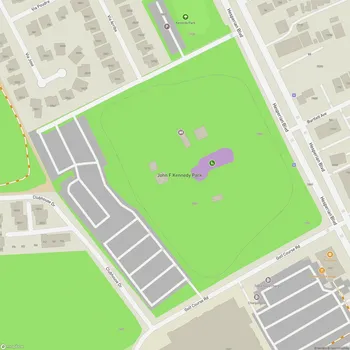 Map of John F Kennedy Park