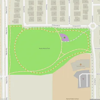 Map of Nashe Mesto Park