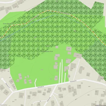 Map of Old Highlands Park