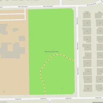 Map of McKinney Colony Park