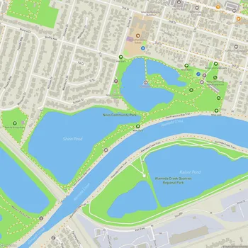 Map of Niles Community Park