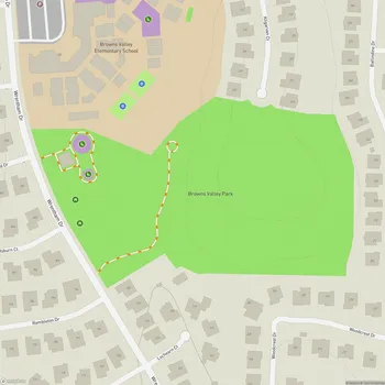 Map of Browns Valley Park