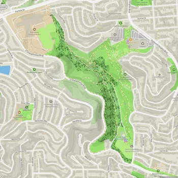 Map of Glen Canyon Park