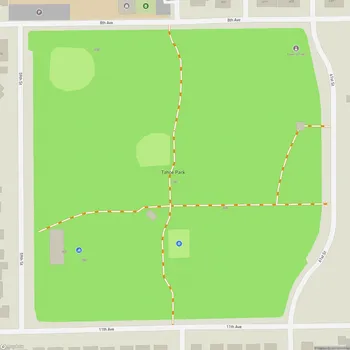 Map of Tahoe Park